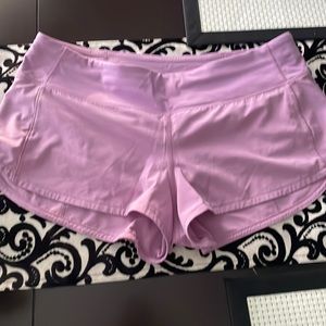 Lululemon pink shorts